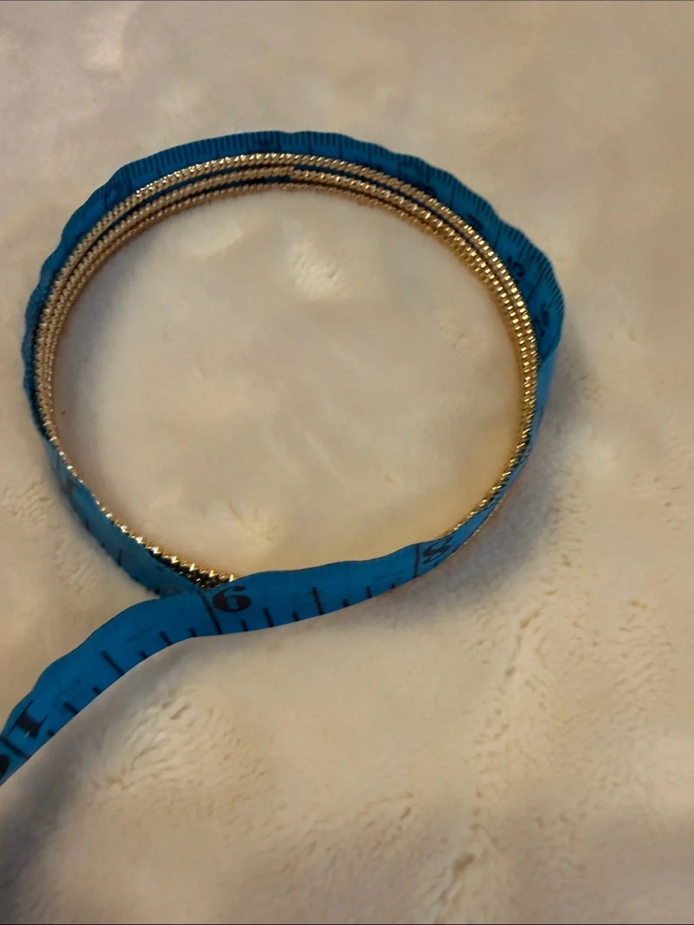 9” Gold-Tone Textured Bangle Bracelet Set - Women Jewelry
